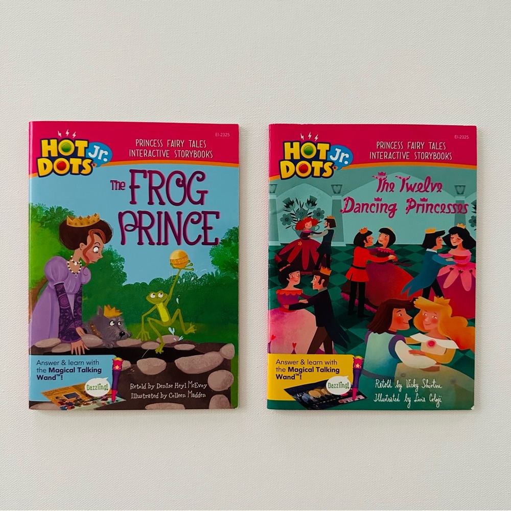 Hot Dots Jr The Frog Prince The Twelve Dancing Princesses Books